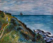 阿尔弗莱德 西斯莱 : On the Cliffs, Langland Bay